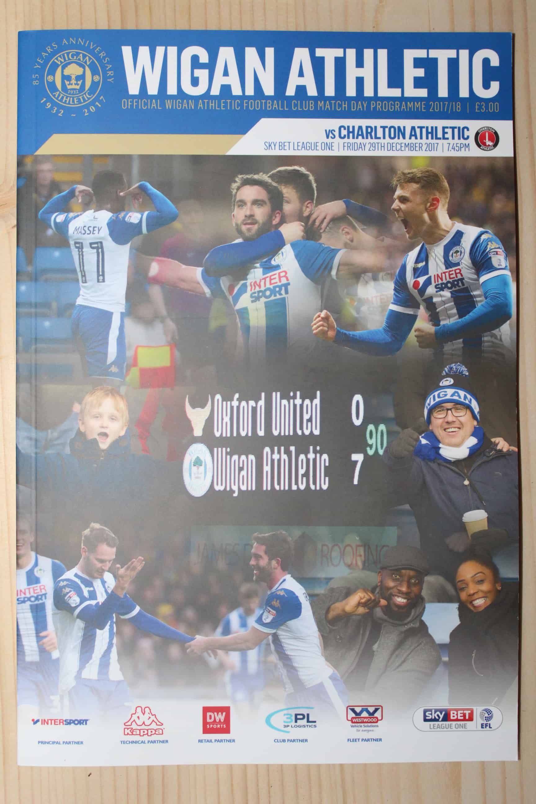 Wigan Athletic FC v Charlton Athletic FC